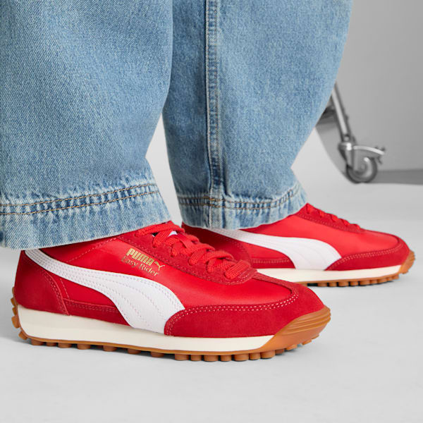 Tenis infantiles Easy Rider Vintage, PUMA Red-PUMA White, extralarge