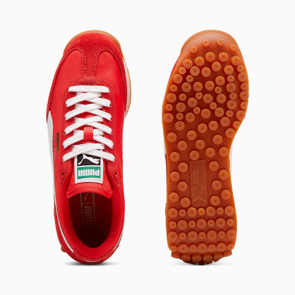 Sneakers Easy Rider Vintage, enfant et adolescent, PUMA Red-PUMA White, extralarge