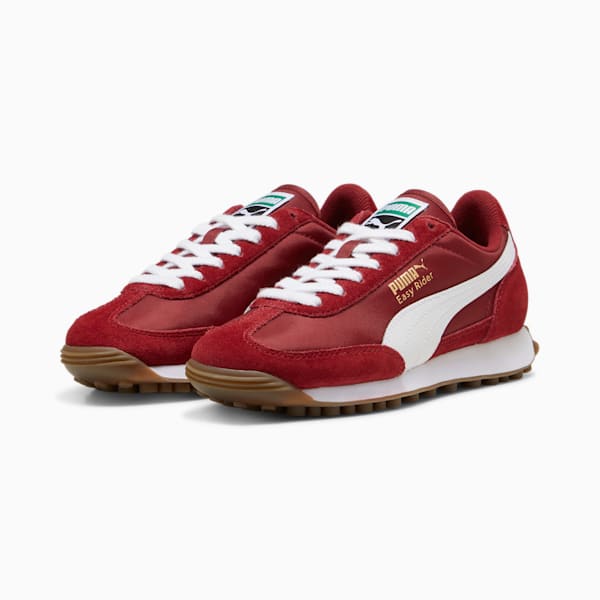 Tenis infantiles Easy Rider Vintage, Intense Red-PUMA White, extralarge