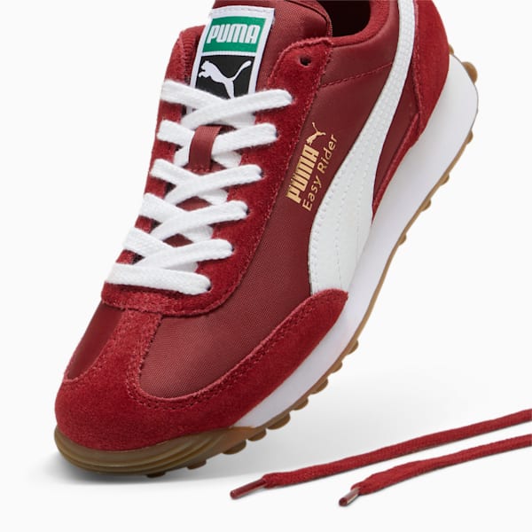 Easy Rider Vintage Big Kids' Sneakers, Intense Red-PUMA White, extralarge