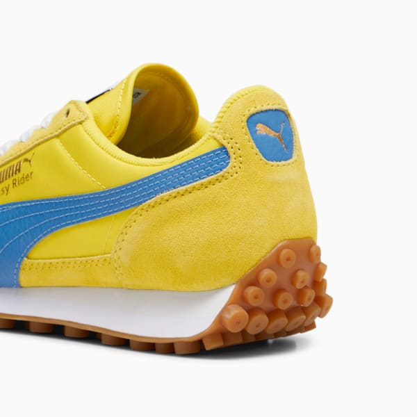 Easy Rider Vintage Big Kids' Sneakers, Speed Yellow-Bluemazing-PUMA Gold, extralarge