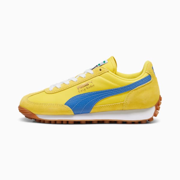 Easy Rider Vintage Big Kids' Sneakers, Speed Yellow-Bluemazing-PUMA Gold, extralarge