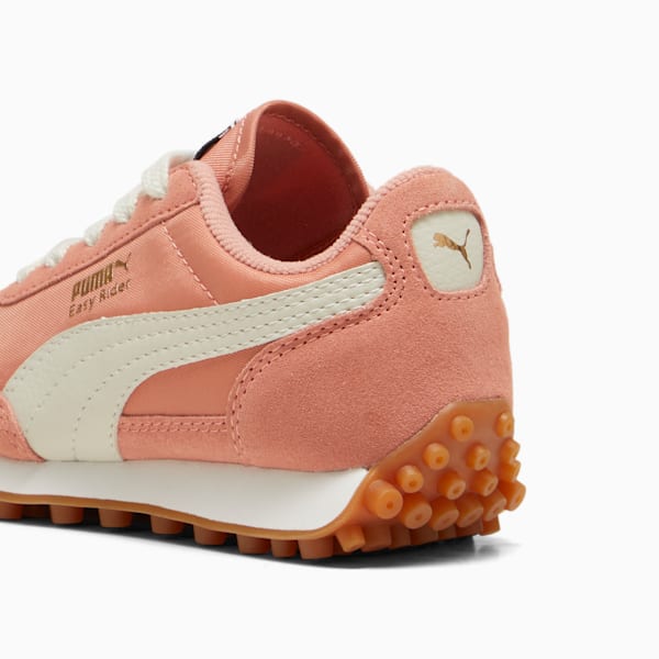 Tenis infantiles Easy Rider Vintage, Deeva Peach-Alpine Snow-PUMA Gold, extralarge