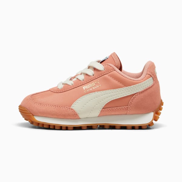 Sneakers Easy Rider Vintage, enfant, Deeva Peach-Alpine Snow-PUMA Gold, extralarge