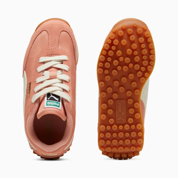 Tenis infantiles Easy Rider Vintage, Deeva Peach-Alpine Snow-PUMA Gold, extralarge
