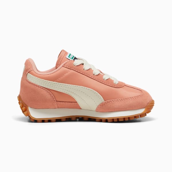 Tenis infantiles Easy Rider Vintage, Deeva Peach-Alpine Snow-PUMA Gold, extralarge