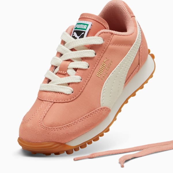 Tenis infantiles Easy Rider Vintage, Deeva Peach-Alpine Snow-PUMA Gold, extralarge