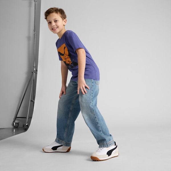 Tenis juvenil Easy Rider Mix, PUMA White-PUMA Black, extralarge