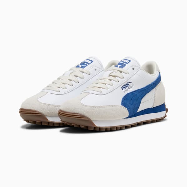 Tenis juvenil Easy Rider Mix, PUMA White-Clyde Royal, extralarge