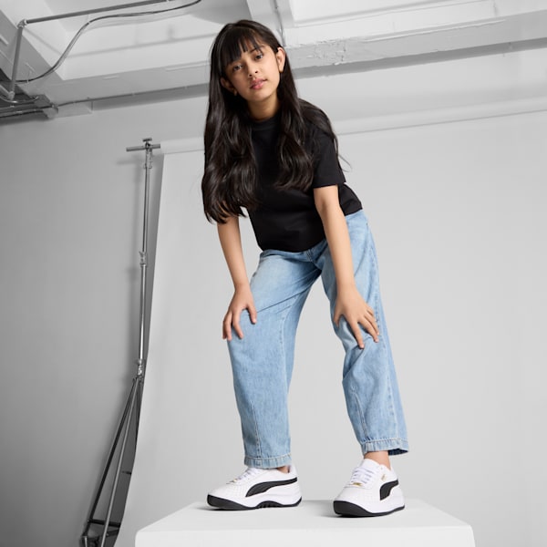 GV Special Big Kids' Sneakers, PUMA White-PUMA Black, extralarge