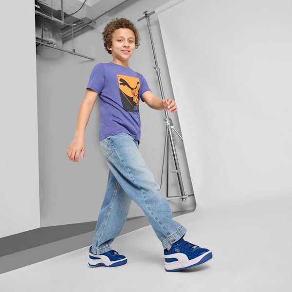GV Special Big Kids' Sneakers, Vivid Blue-PUMA White, extralarge