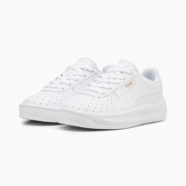 GV Special Little Kids' Easy On Sneakers, PUMA White-PUMA White, extralarge