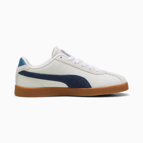 PUMA Club II YEAR OF SPORT Big Kids' Sneakers, Vapor Gray-Club Navy-Gum, extralarge