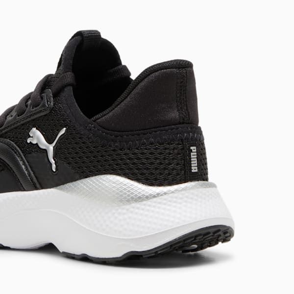 Chaussures de course à pied Soft Mayve Bébé, PUMA Black-PUMA White, extralarge