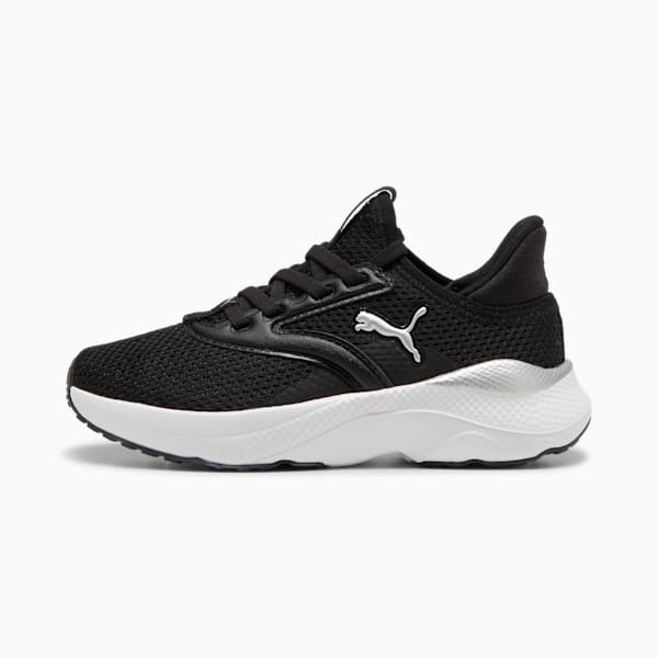 Chaussures de course à pied Soft Mayve Bébé, PUMA Black-PUMA White, extralarge