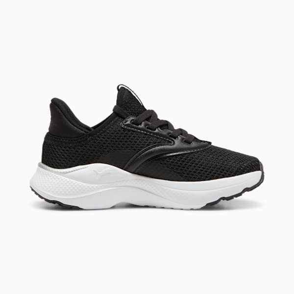 Chaussures de course à pied Soft Mayve Bébé, PUMA Black-PUMA White, extralarge