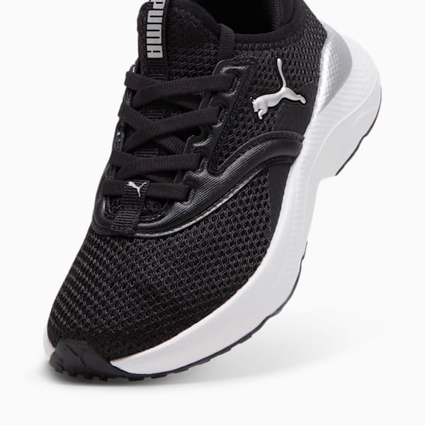 Soft Mayve Running Shoes Toddler, PUMA Black-PUMA White, extralarge