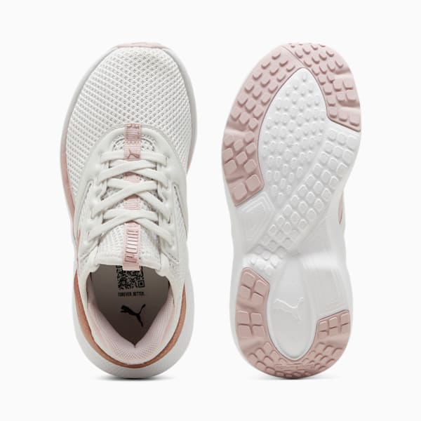 Soft Mayve Running Shoes Toddler, Feather Gray-Mauve Mist-Rose Gold, extralarge