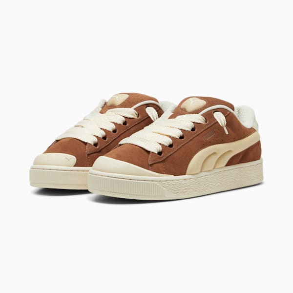 Suede XL Crush, Brown Mushroom-Chamomile-Sugared Almond, extralarge