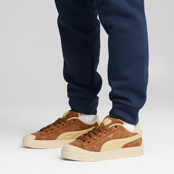 Suede XL Crush, Brown Mushroom-Chamomile-Sugared Almond, extralarge