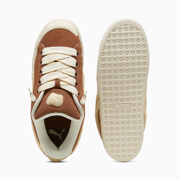 Suede XL Crush, Brown Mushroom-Chamomile-Sugared Almond, extralarge