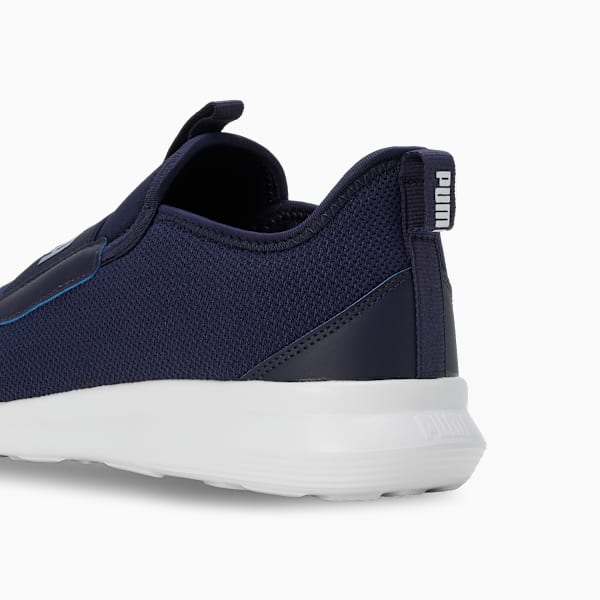 Flamecrest Men's Slip-On Shoes, PUMA Navy-Clyde Royal-PUMA White, extralarge-IND