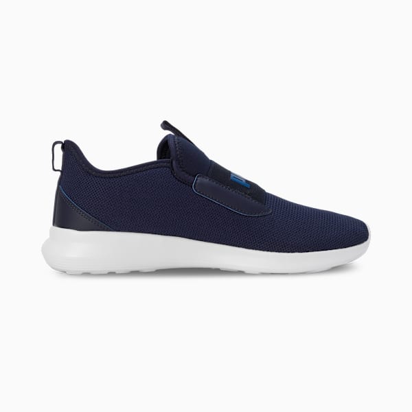 Flamecrest Men's Slip-On Shoes, PUMA Navy-Clyde Royal-PUMA White, extralarge-IND