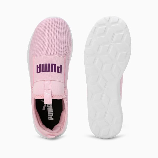 Flamecrest Women's Slip-On Shoes, Grape Mist-Crushed Berry-PUMA White, extralarge-IND