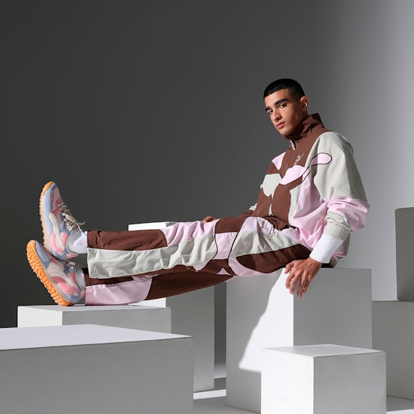 PUMA x KIDSUPER Easy Rider Sneakers, Mauve Mist-Alpine Snow, extralarge-IND
