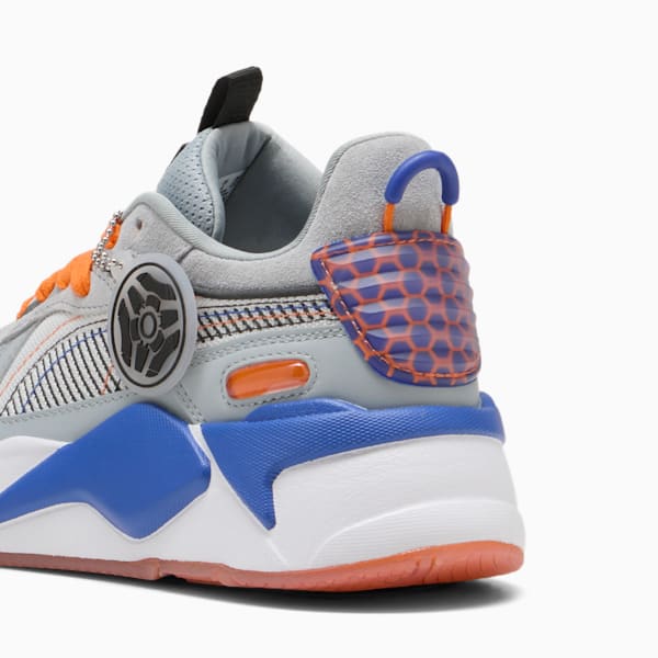 Tenis Adolescente PUMA x ROCKET LEAGUE RS-X, Cool Mid Gray-Shadow Gray, extralarge