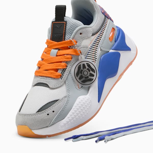Tenis Adolescente PUMA x ROCKET LEAGUE RS-X, Cool Mid Gray-Shadow Gray, extralarge