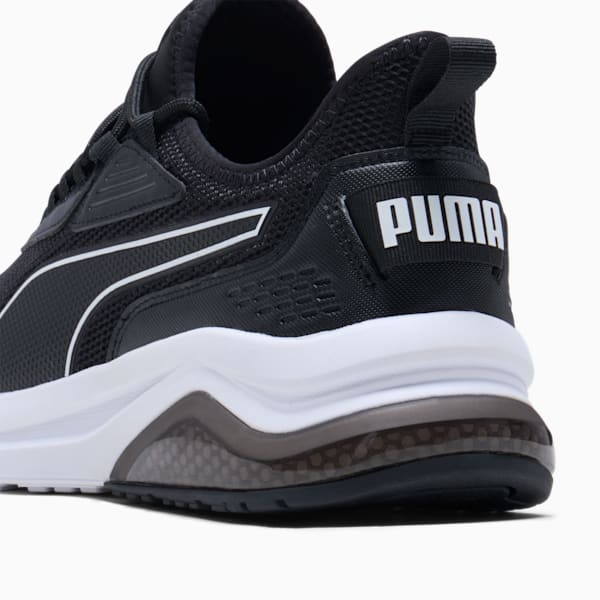 Tenis anchos para hombre Amplifier, PUMA Black-PUMA White, extralarge