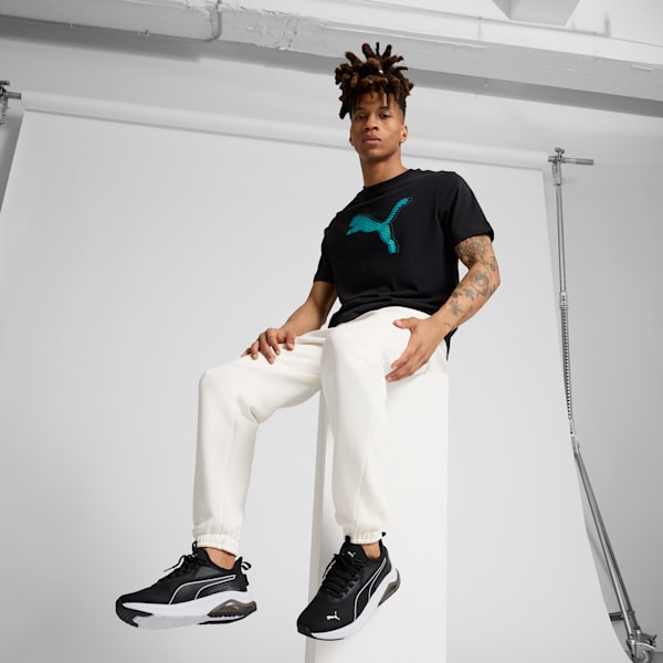 Tenis anchos para hombre Amplifier, PUMA Black-PUMA White, extralarge
