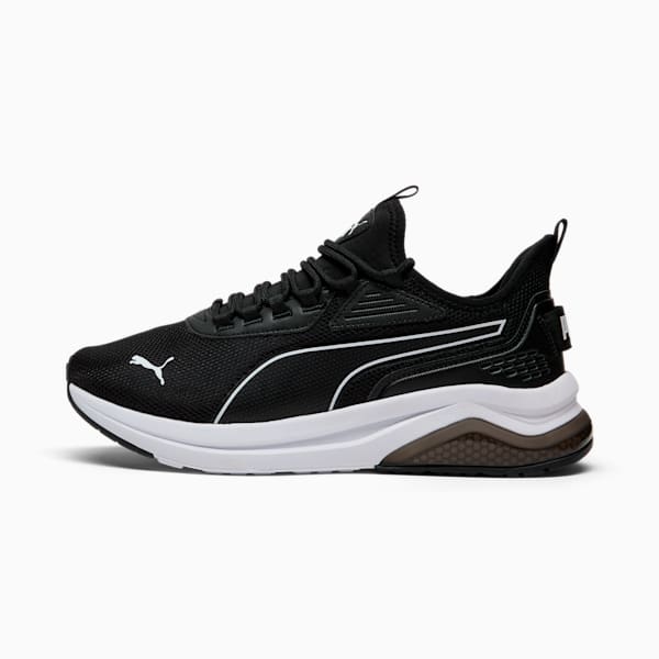 Tenis anchos para hombre Amplifier, PUMA Black-PUMA White, extralarge