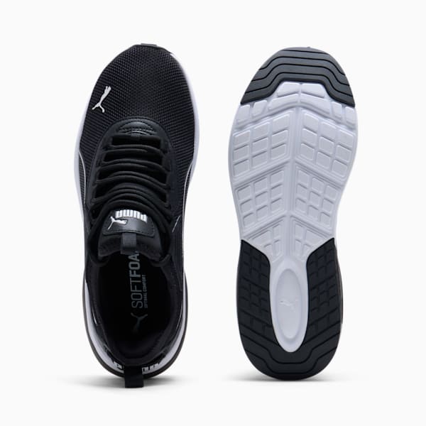 Tenis anchos para hombre Amplifier, PUMA Black-PUMA White, extralarge