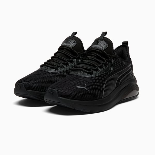 Tenis anchos para hombre Amplifier, PUMA Black-Cool Dark Gray, extralarge
