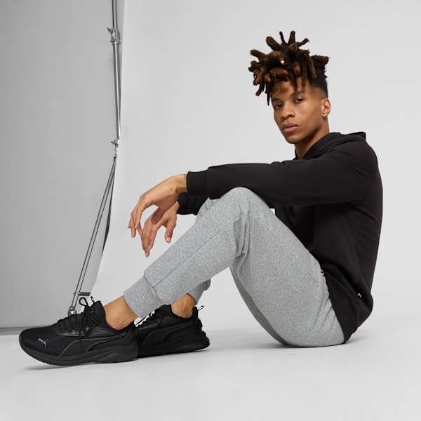 Tenis anchos para hombre Amplifier, PUMA Black-Cool Dark Gray, extralarge