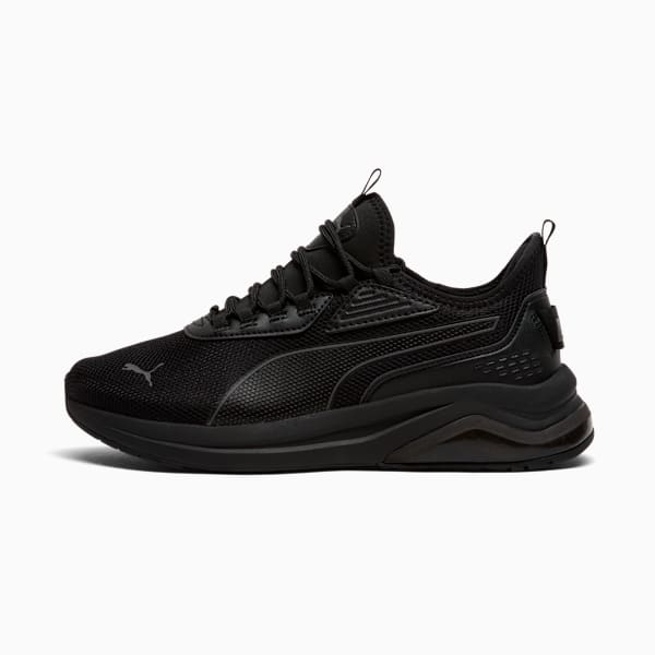 Tenis anchos para hombre Amplifier, PUMA Black-Cool Dark Gray, extralarge
