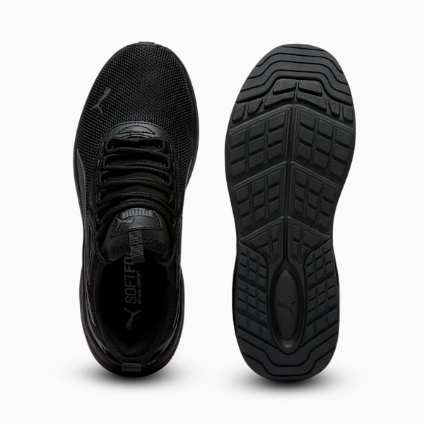 Amplifier Men's Wide Sneakers, PUMA Black-Cool Dark Gray, extralarge