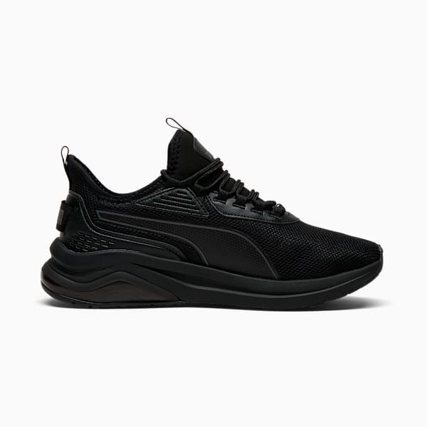 Tenis anchos para hombre Amplifier, PUMA Black-Cool Dark Gray, extralarge