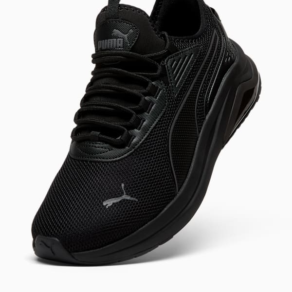 Tenis anchos para hombre Amplifier, PUMA Black-Cool Dark Gray, extralarge