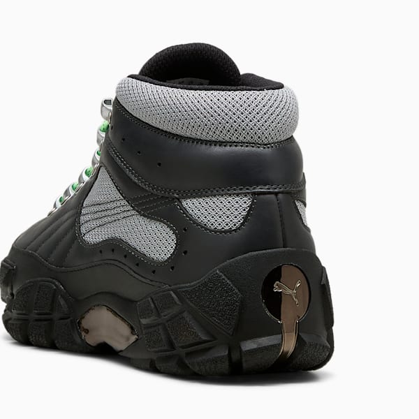 Tenis PUMA x SKEPTA Skope Mid, Flat Dark Gray-PUMA Silver-PUMA Black, extralarge