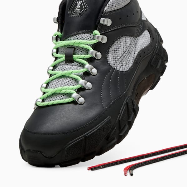 Tenis PUMA x SKEPTA Skope Mid, Flat Dark Gray-PUMA Silver-PUMA Black, extralarge