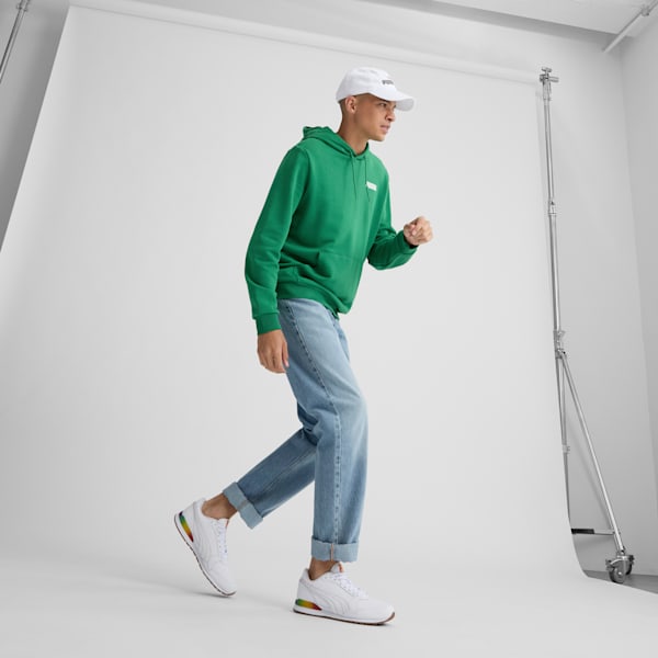 Sneakers ST Runner v3 Love Wins pour homme, PUMA White-Dart Blue-Meadow-Court Yellow, extralarge