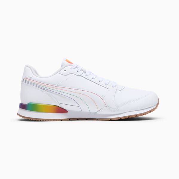 Sneakers ST Runner v3 Love Wins pour homme, PUMA White-Dart Blue-Meadow-Court Yellow, extralarge