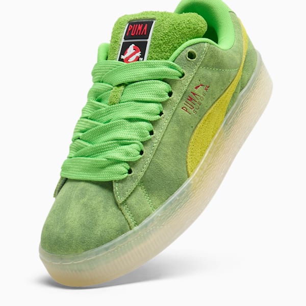 Sneakers PUMA x GHOSTBUSTERS Suede XL Slimer Homme, PUMA Green-Lime Smash-Warm White, extralarge