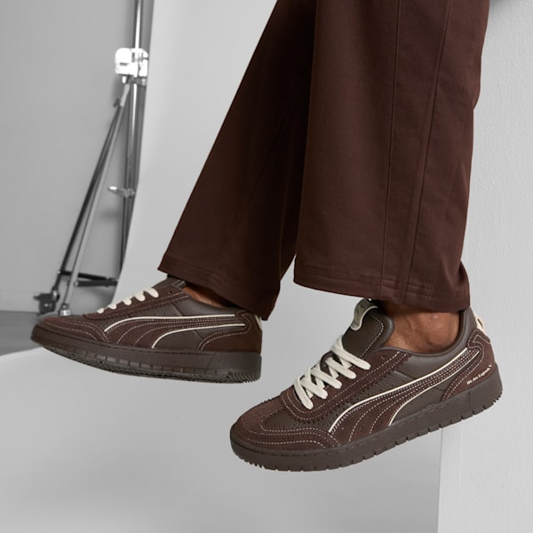 We Are Legends Renaissance Premier Court Zapatillas deportivas para hombre, Dark Chocolate-Alpine Snow, extralarge