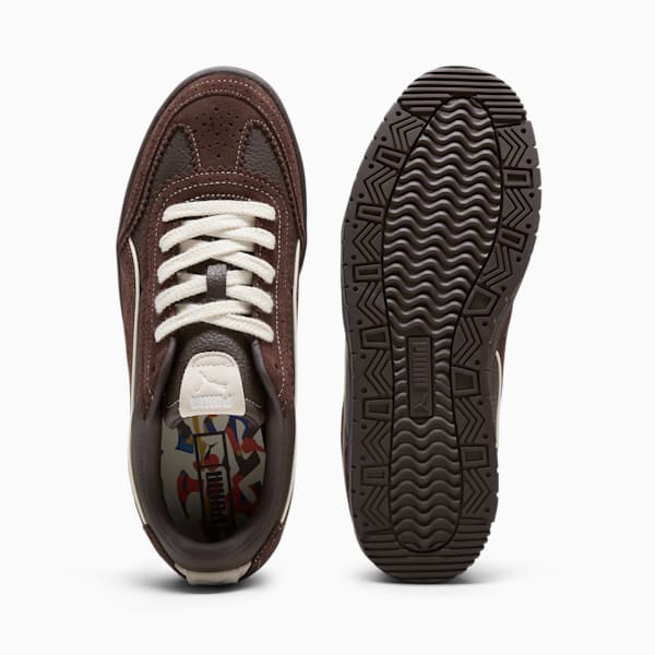 We Are Legends Renaissance Premier Court Men's Sneakers, Dark Chocolate-Alpine Snow, extralarge