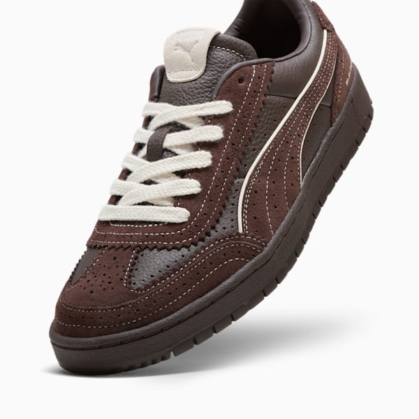 We Are Legends Renaissance Premier Court Men's Sneakers, Dark Chocolate-Alpine Snow, extralarge