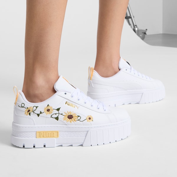Tenis con bordado de girasol para mujer Mayze PUMA